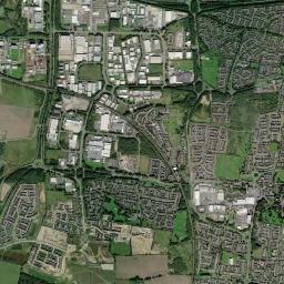 Nelson Way, Cramlington, Northumberland Satellite Map