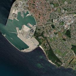 Rønne High Resolution Satellite Map