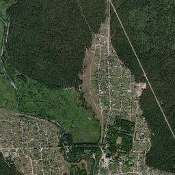 Gus’-Zheleznyy High Resolution Satellite Map