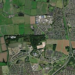 Hazlerigg High Resolution Satellite Map