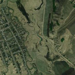 Russkiy Aktash High Resolution Satellite Map