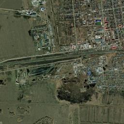 Kalachinsk High Resolution Satellite Map