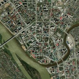 Omsk High Resolution Satellite Map