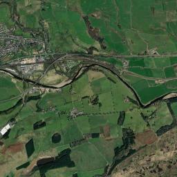 Haltwhistle High Resolution Satellite Map