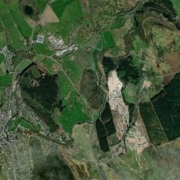 Dalbeattie High Resolution Satellite Map