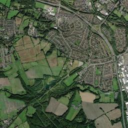 Gateshead High Resolution Satellite Map