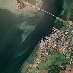 Rudkøbing High Resolution Satellite Map