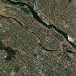 Nizhneudinsk High Resolution Satellite Map