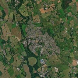 Cullybackey High Resolution Satellite Map