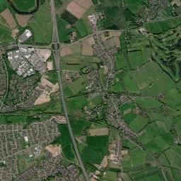 Scotby High Resolution Satellite Map