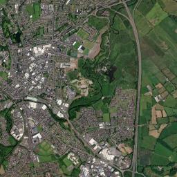 Ballymena High Resolution Satellite Map