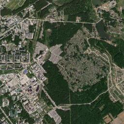 Akademgorodok High Resolution Satellite Map