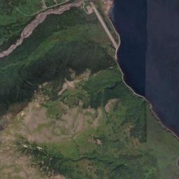 Aleutians East Borough High Resolution Satellite Map