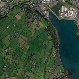Larne High Resolution Satellite Map