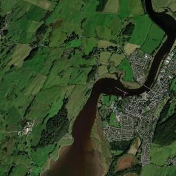 Kirkcudbright High Resolution Satellite Map