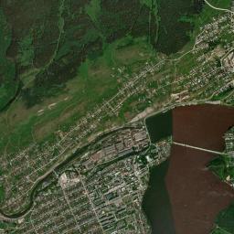 Katav-Ivanovsk High Resolution Satellite Map