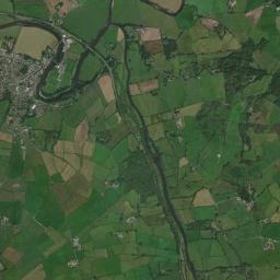 Newtownstewart High Resolution Satellite Map