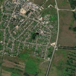 Polyany High Resolution Satellite Map