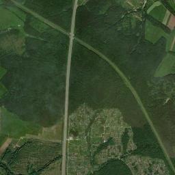 Zaokskiy Rayon High Resolution Satellite Map