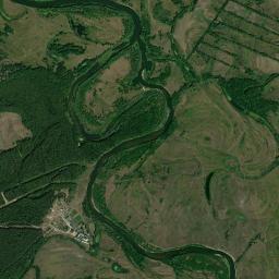 Temnikovskiy Rayon High Resolution Satellite Map