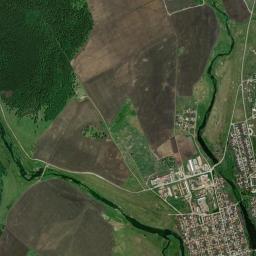 Koyelga High Resolution Satellite Map