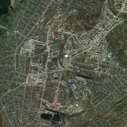 Leninsk-Kuznetsky High Resolution Satellite Map
