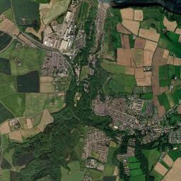 Loftus High Resolution Satellite Map