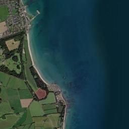 Ballywalter High Resolution Satellite Map