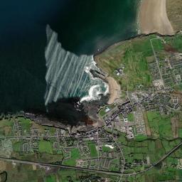 Bundoran High Resolution Satellite Map