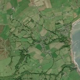 Aerial view of Robin Hood's Bay