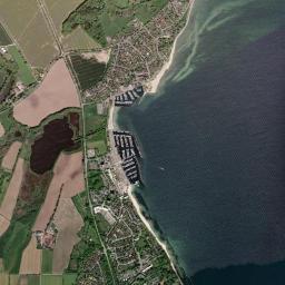 Strande High Resolution Satellite Map