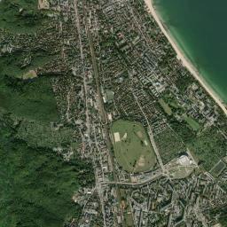 Sopot High Resolution Satellite Map