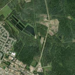 Fox Creek High Resolution Satellite Map