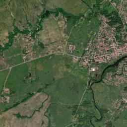 Ozerskiy Rayon High Resolution Satellite Map