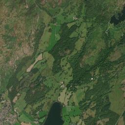 B5285, Lake District National Park, Coniston Satellite Map