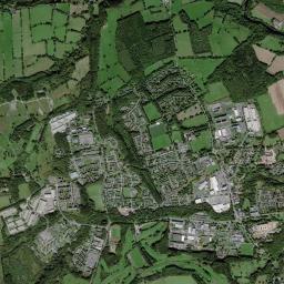 Catterick Garrison High Resolution Satellite Map