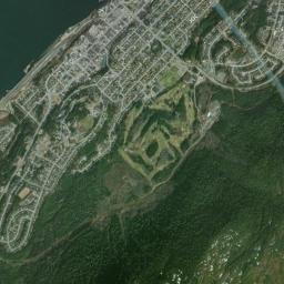 Prince Rupert High Resolution Satellite Map