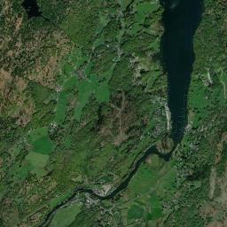 Lakeside, at Lakeside car park (Unmarked), Lake District Nati Satellite Map