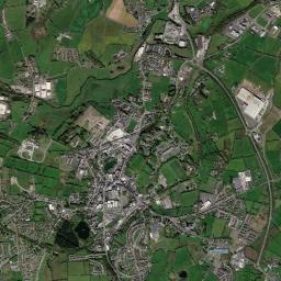 Monaghan High Resolution Satellite Map