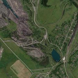 Starobachaty High Resolution Satellite Map