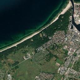 mapa satelitarna kołobrzegu Zdjęcia satelitarne Kołobrzeg, mapa satelitarna Kołobrzegu