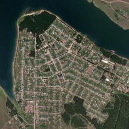 Ust’-Uda High Resolution Satellite Map