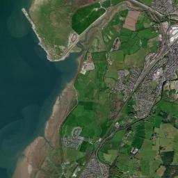 Carnforth High Resolution Satellite Map
