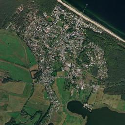 Ostseebad Zinnowitz High Resolution Satellite Map