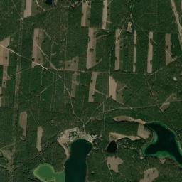 Powiat kościerski High Resolution Satellite Map