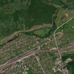 Skovorodino High Resolution Satellite Map