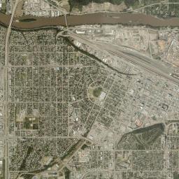Prince George High Resolution Satellite Map