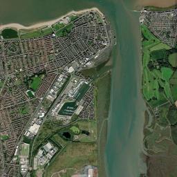 Fleetwood High Resolution Satellite Map