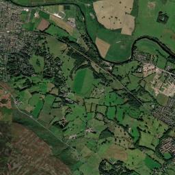 Burley in Wharfedale High Resolution Satellite Map