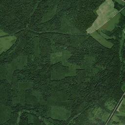 Lyudinovskiy Rayon High Resolution Satellite Map